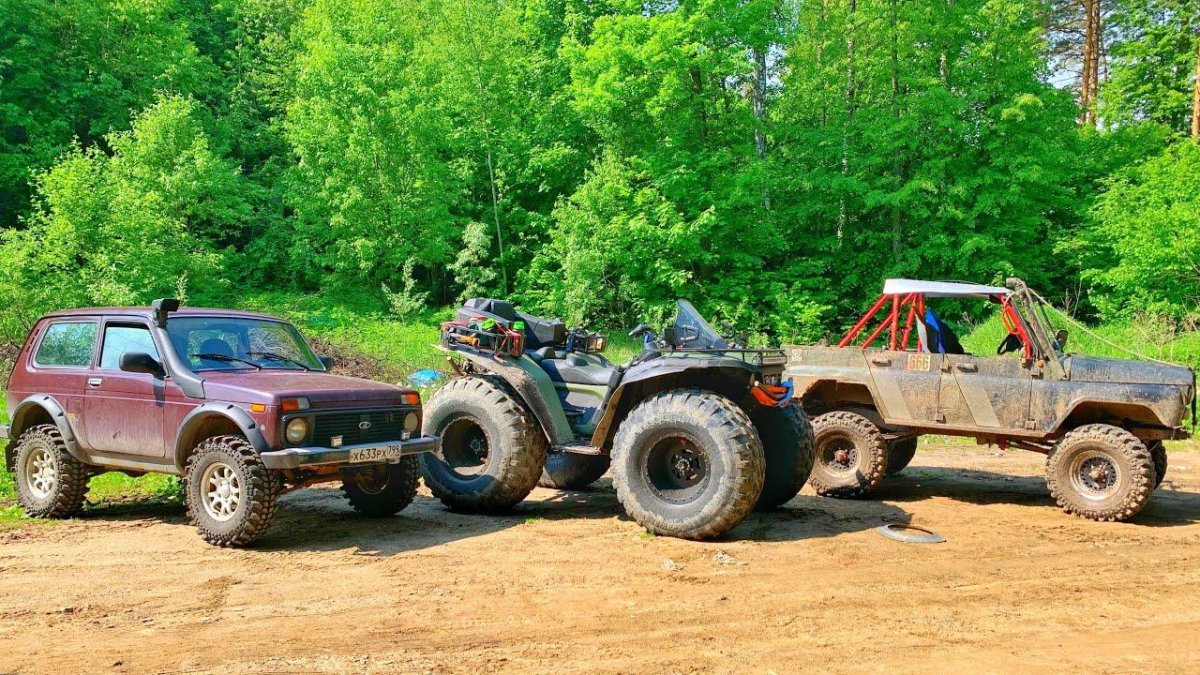 Нива 6х6 оффроад