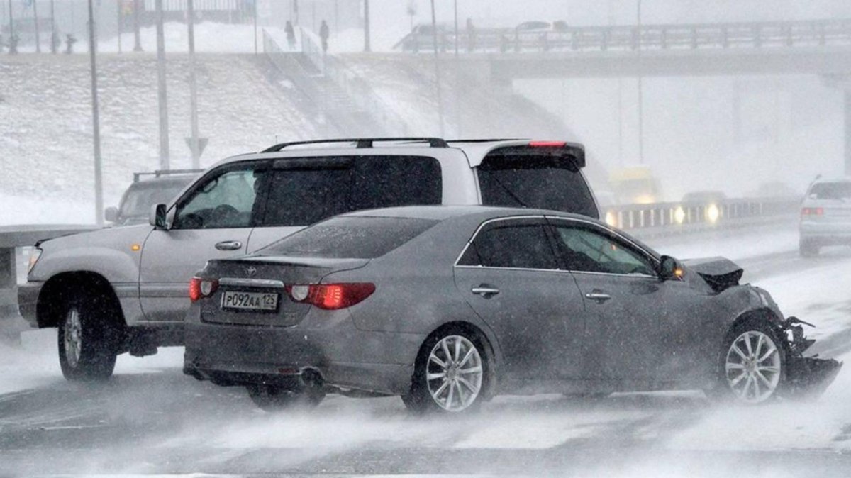 Гололед автомобиль