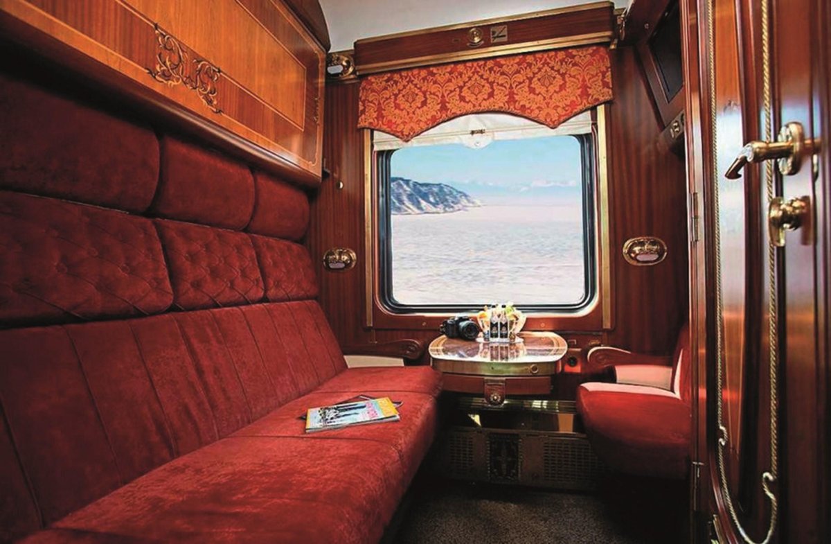 Вагон золотой Орел Транссибирский экспресс