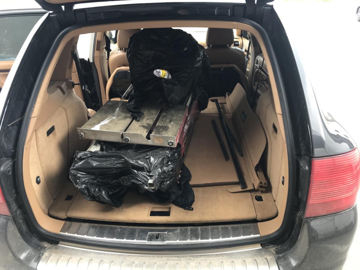 Багажник Порше Кайен 955