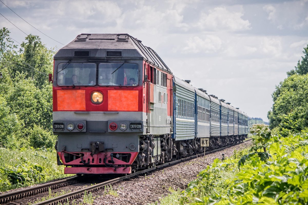 Колеса поезда