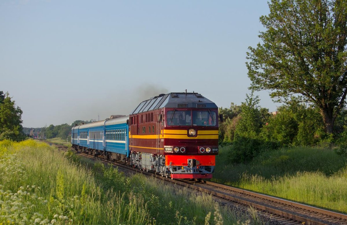 Поезд Минск Рига