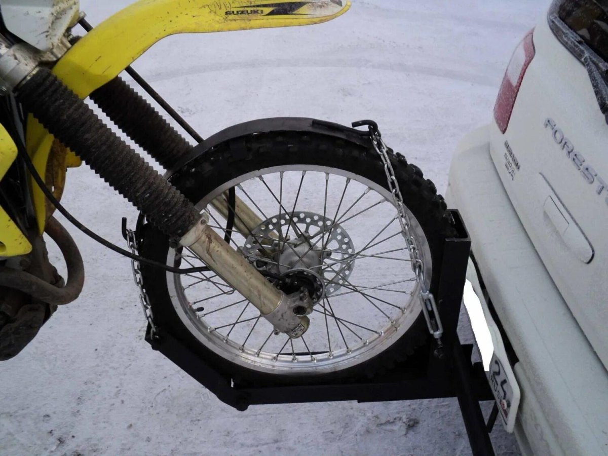 Приспособление для перевозки мотоцикла