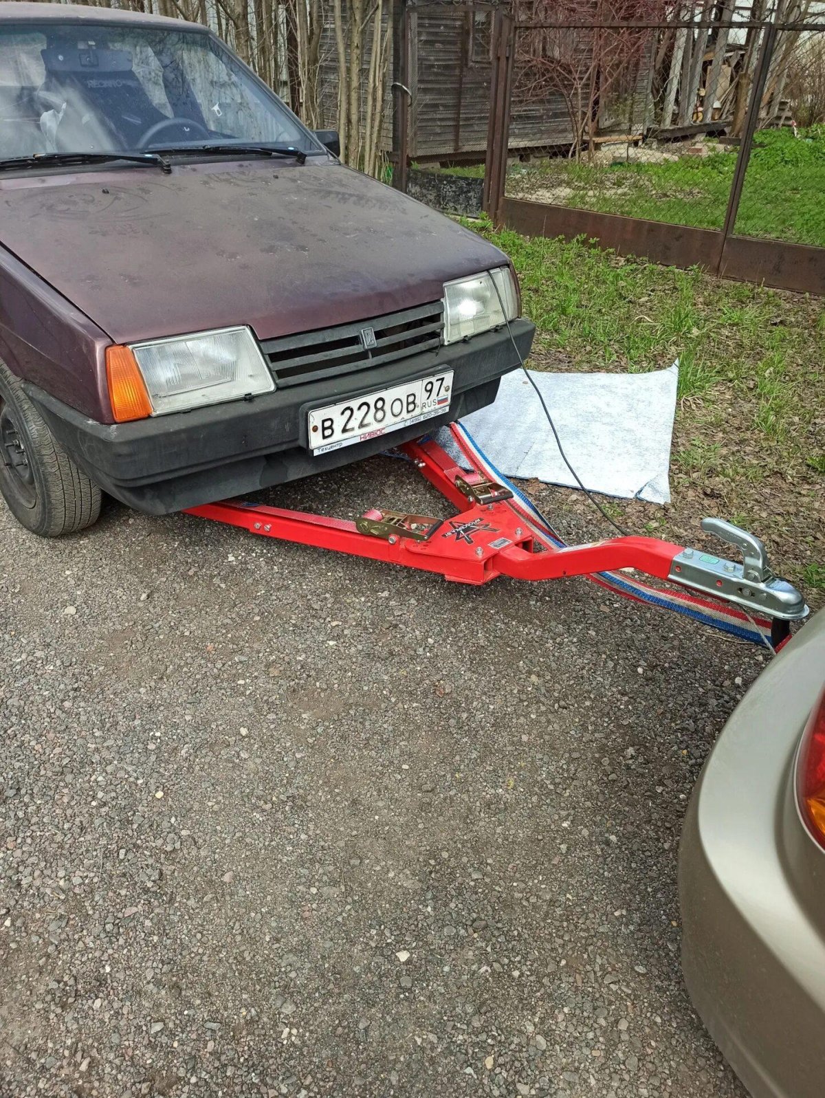 Жесткая сцепка ВАЗ 2107