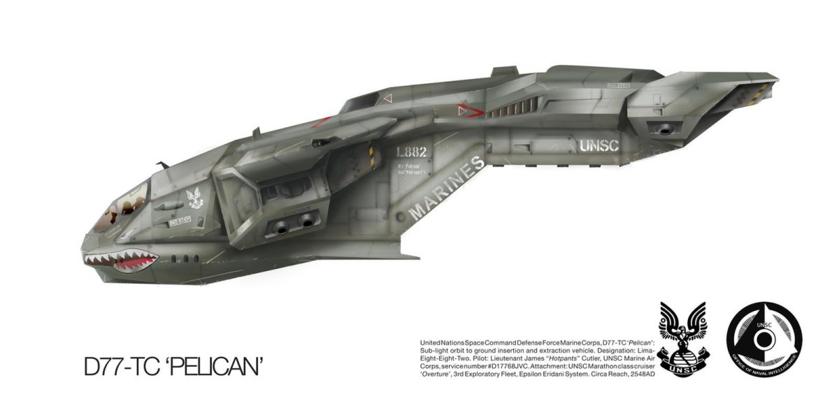 D-77 Pelican dropship (Halo)