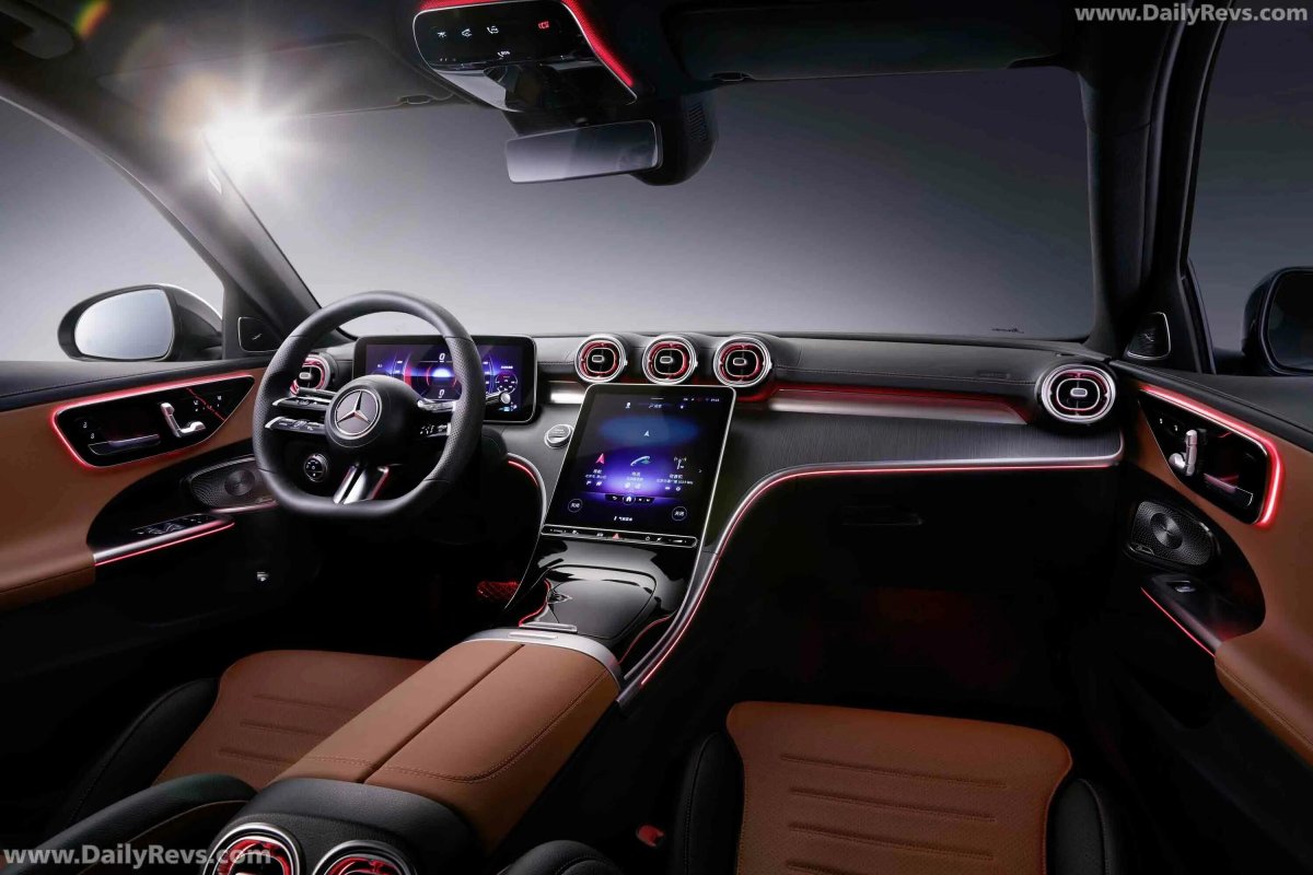 Mercedes Benz c class 2021 салон