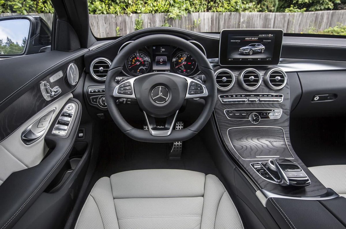 Mercedes Benz c class w205 салон