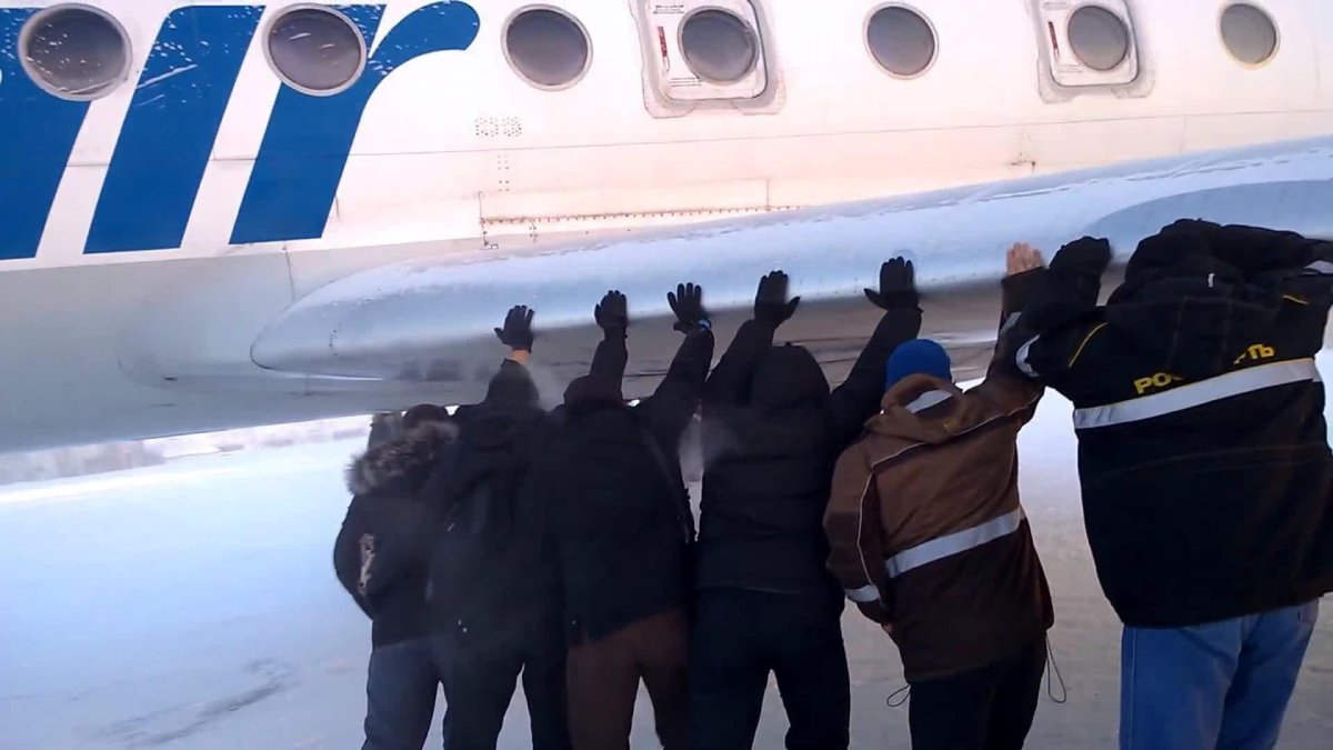 Ту 134 Игарка