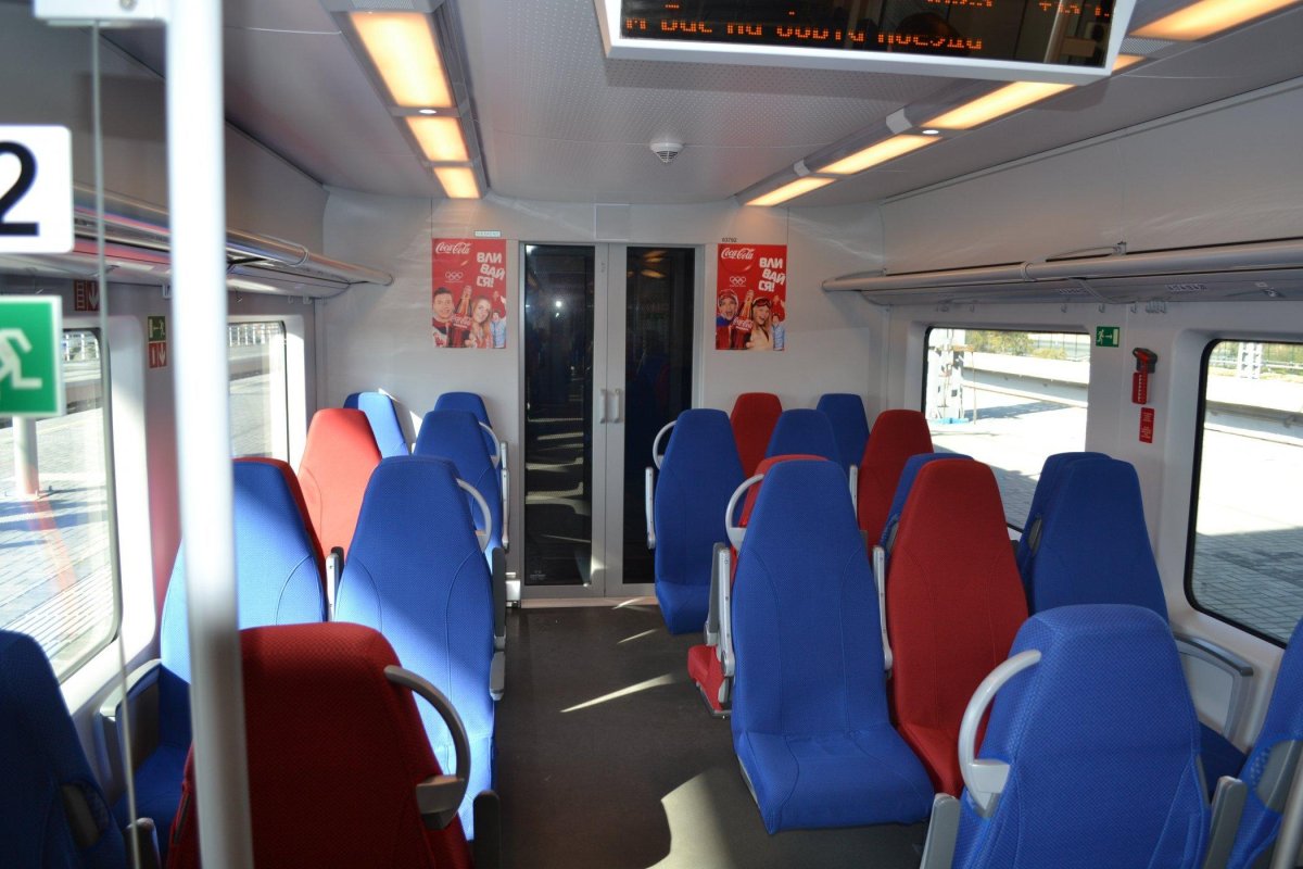 Ласточка поезд внутри 2022