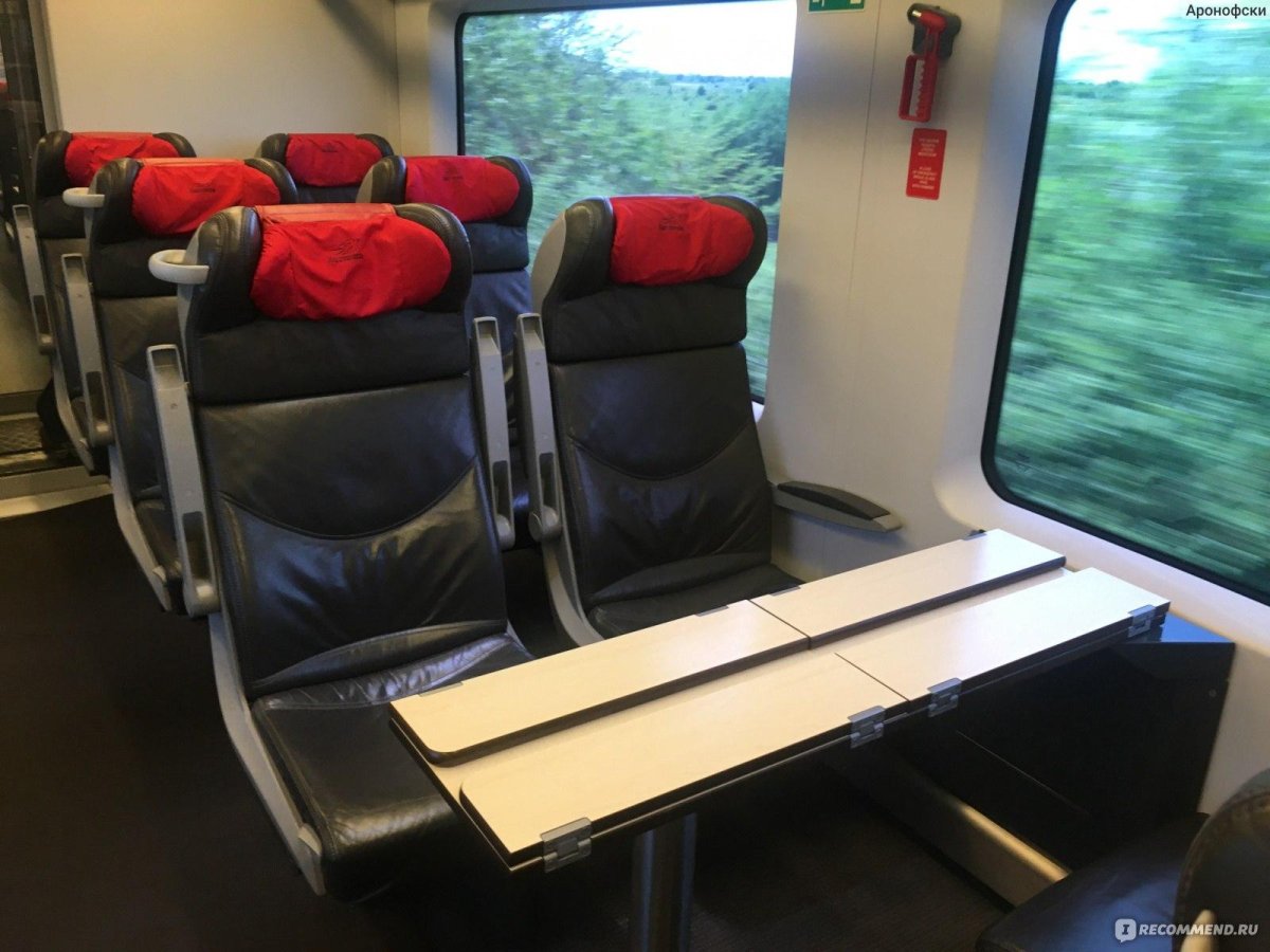 Комфорт поезд Ласточка 820