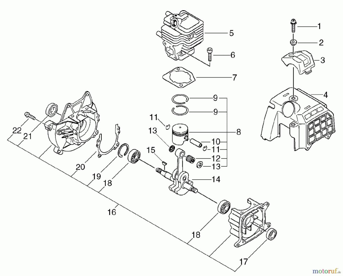 Деталировка карбюратора триммера Эхо SRM 2510
