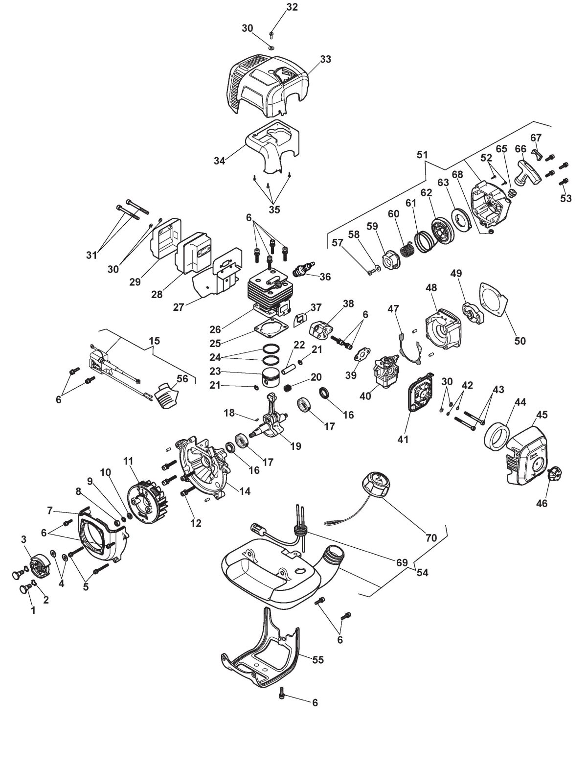 Триммер Stiga St 1100 запчасти