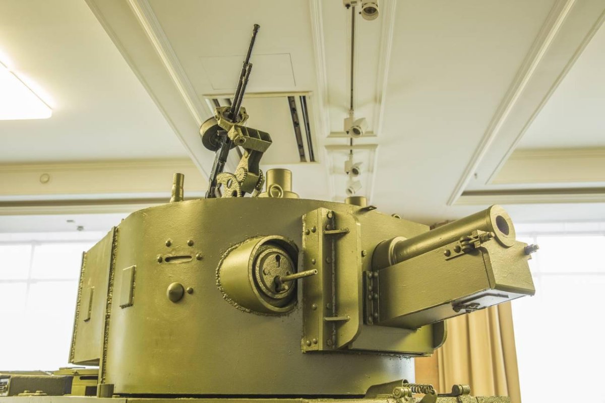 Пулемет на БТ 7