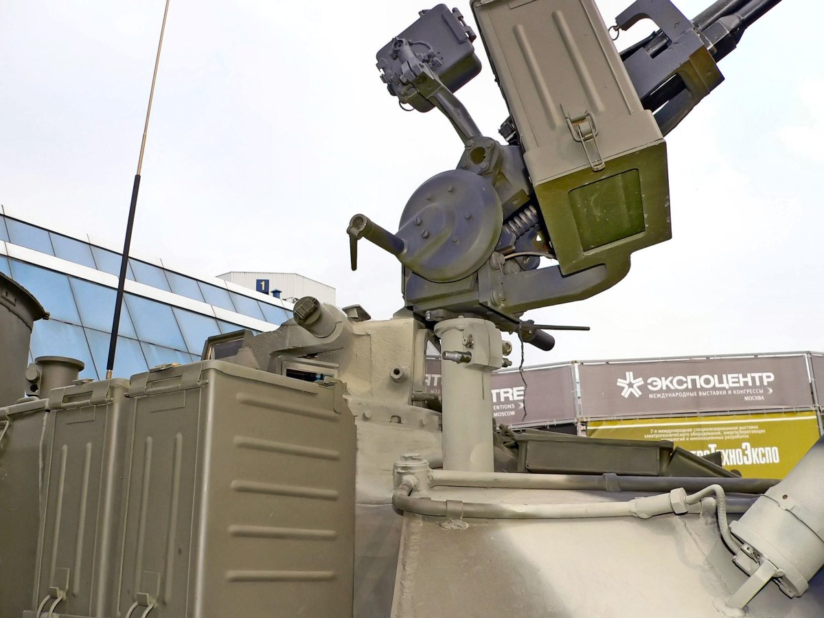 Зенитный пулемет танка т80у