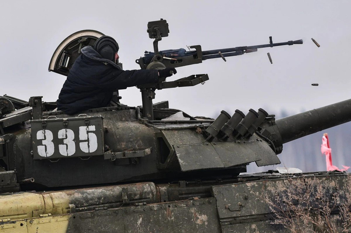 НСВТ пулемет танковый