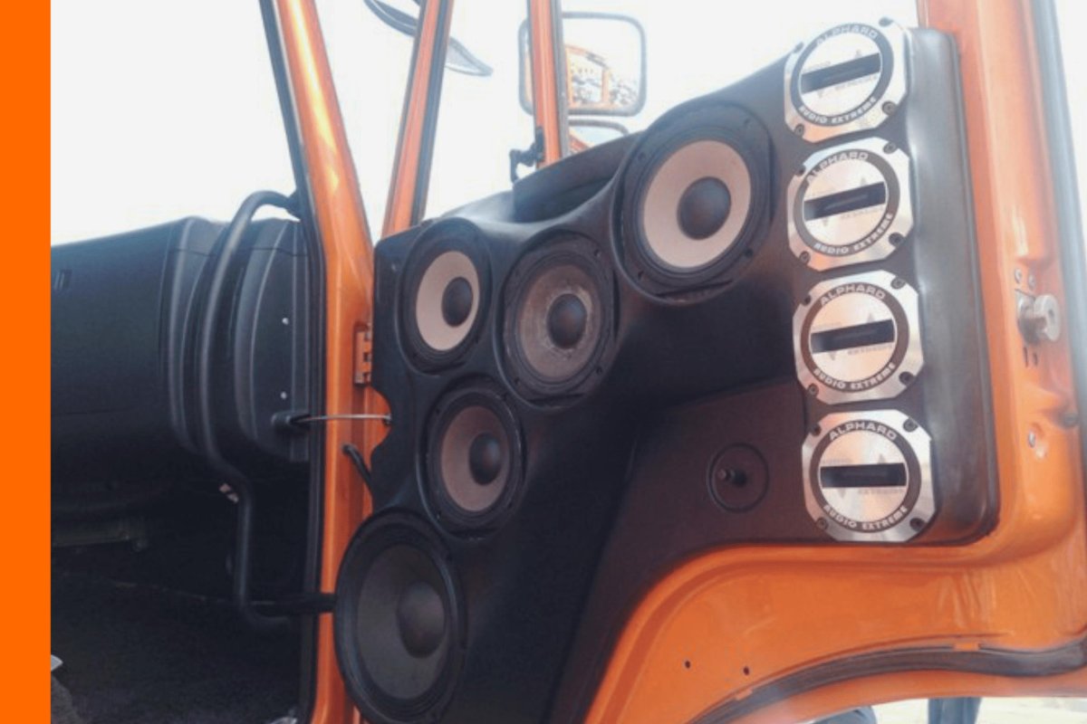 КАМАЗ 65115 автозвук