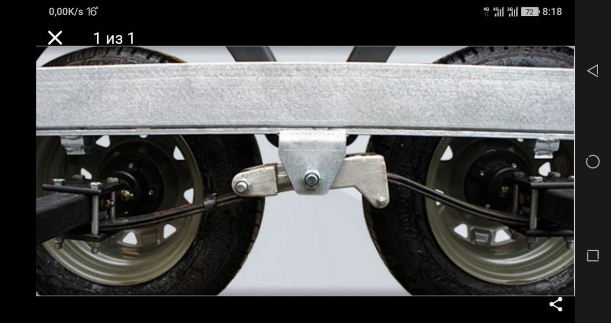 Прицеп МЗСА двухосный легковой