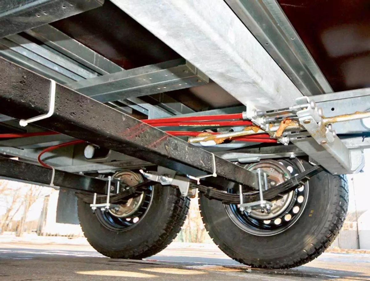 Рессора прицепа МЗСА