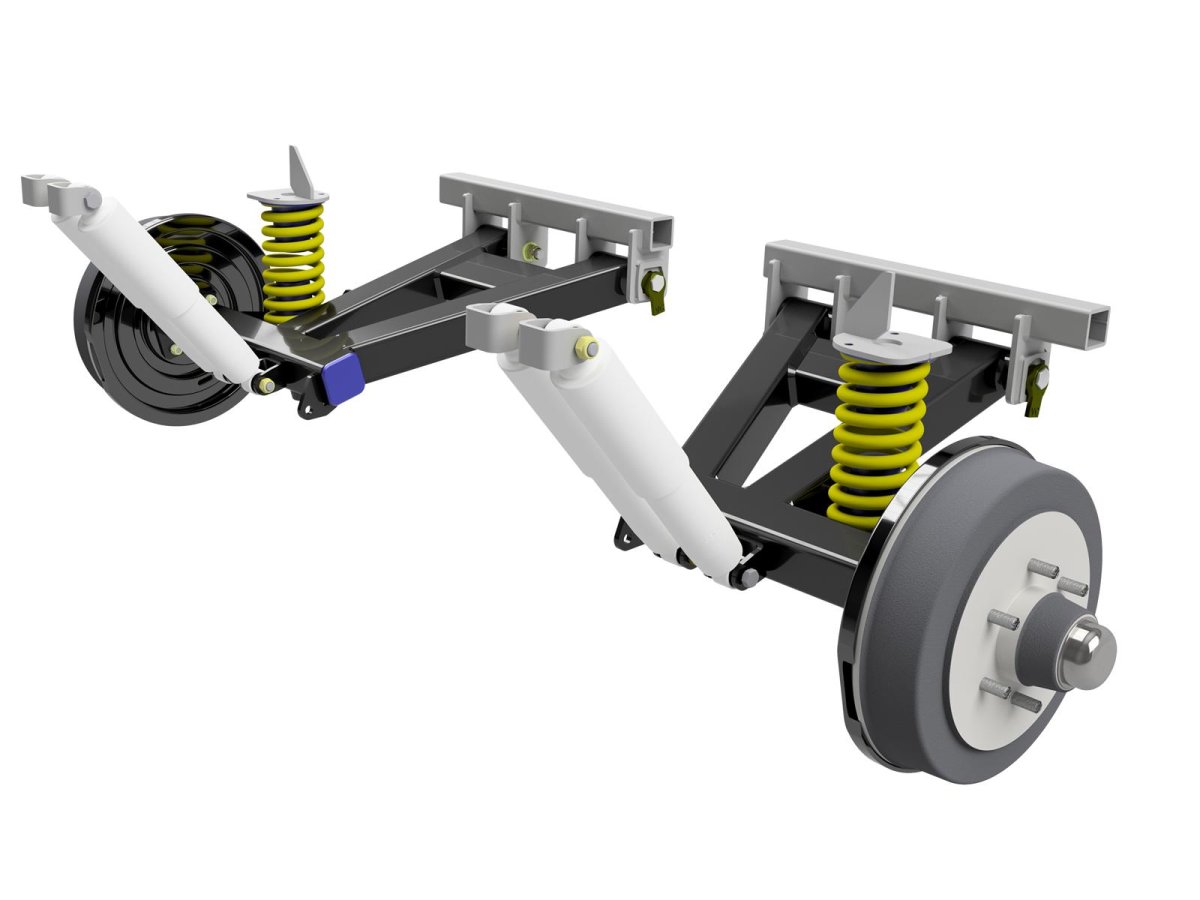 Независимая подвеска для прицепа Knott