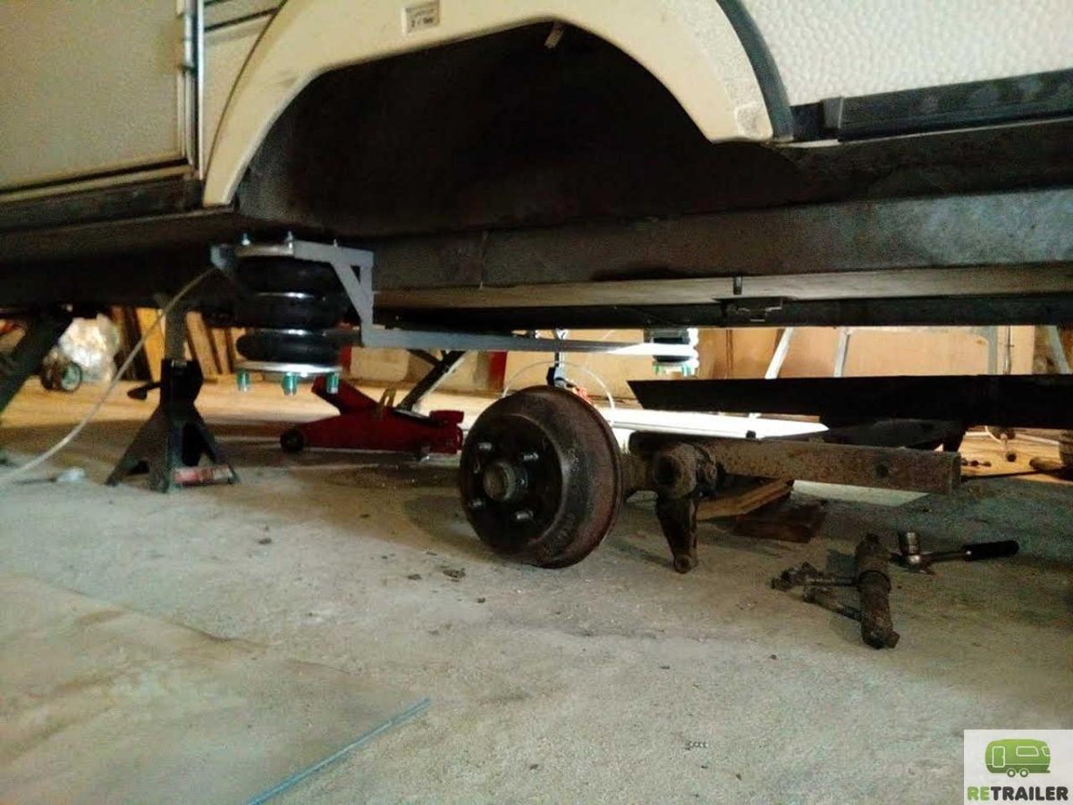 Пневмоподвеска прицеп Караван kip