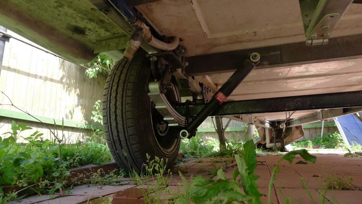 Модернизация подвески прицепа