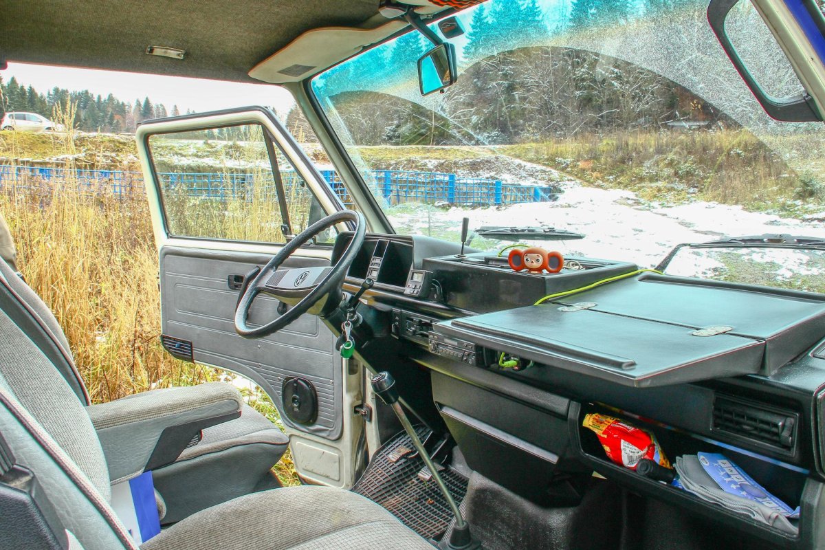 Транспортер т3 салон