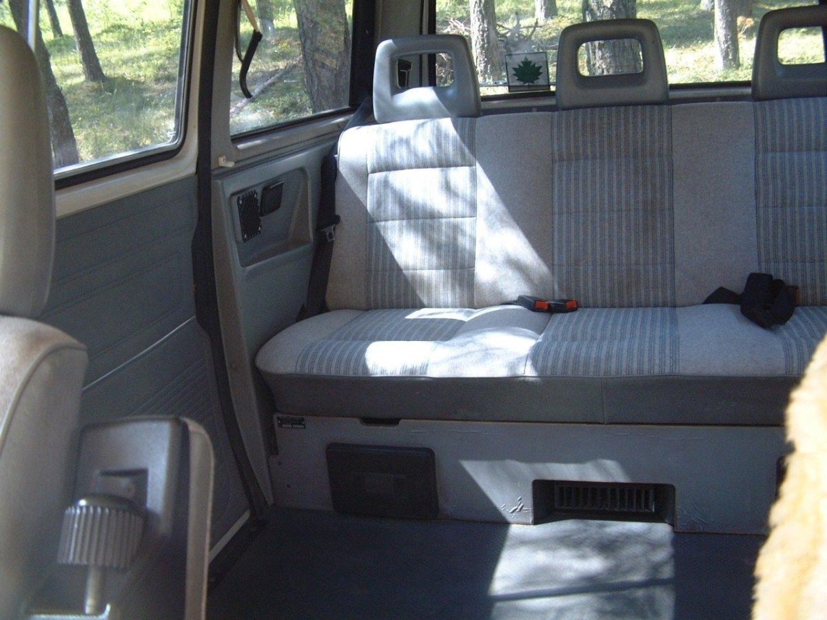 Volkswagen t3 салон
