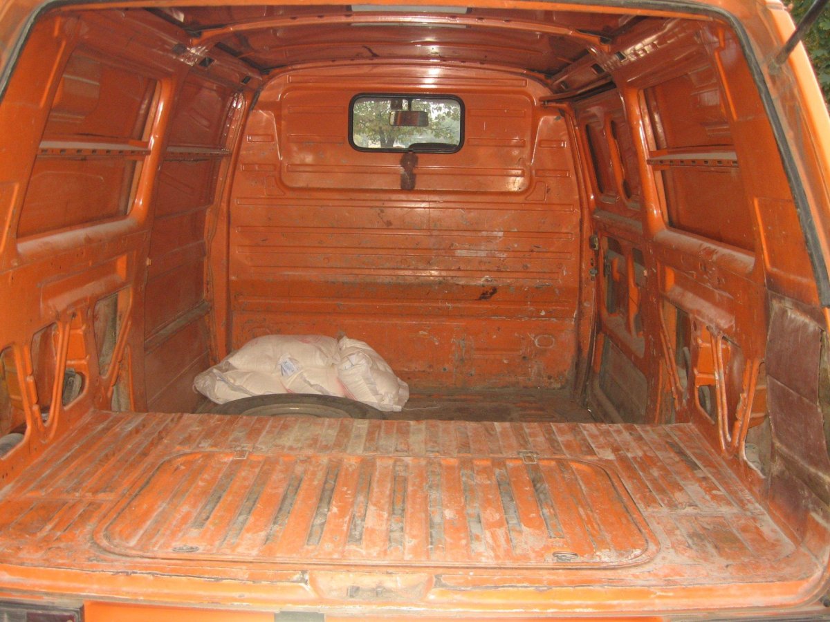 Volkswagen Transporter t3 салон