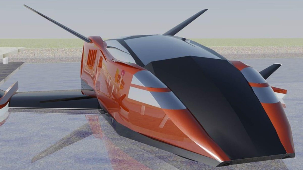 Экраноплан бе-2500