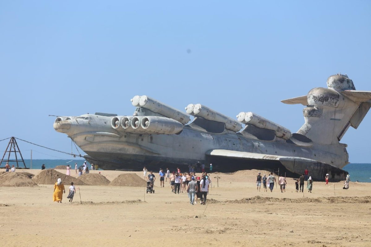 Экраноплан Лунь Дербент 2020