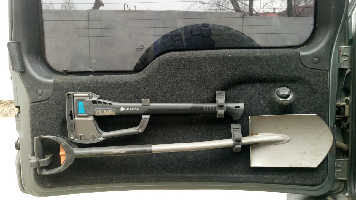 Крепление лопаты Нива Шевроле