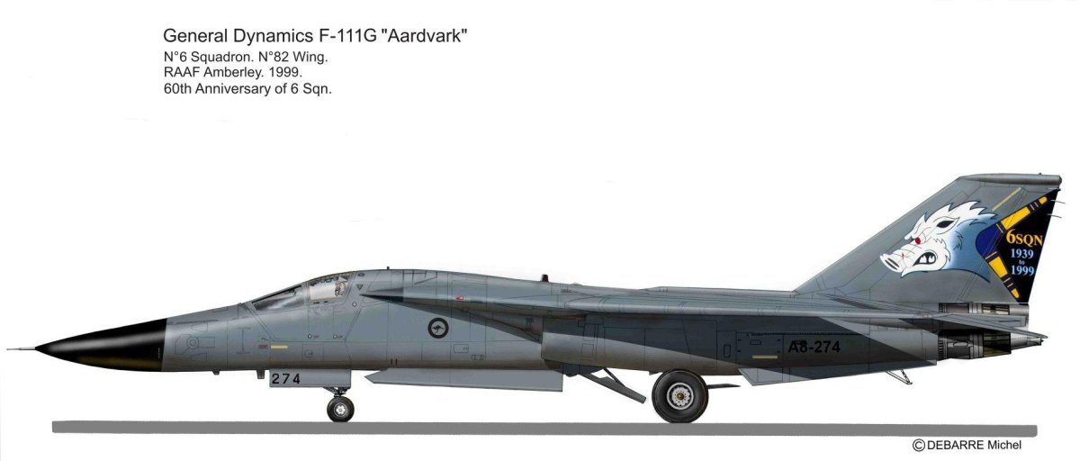 Бомбардировщик f-111f