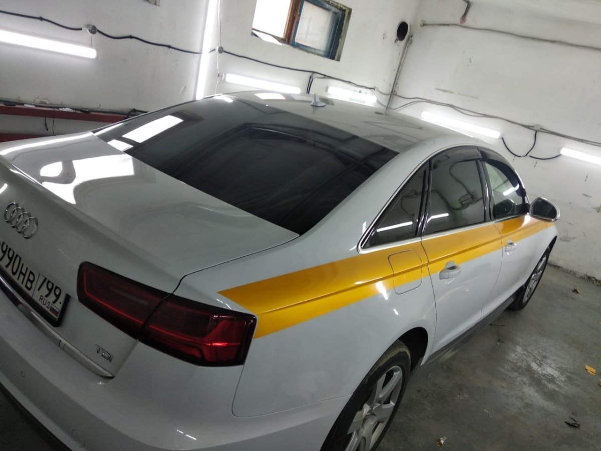 Оклейка такси