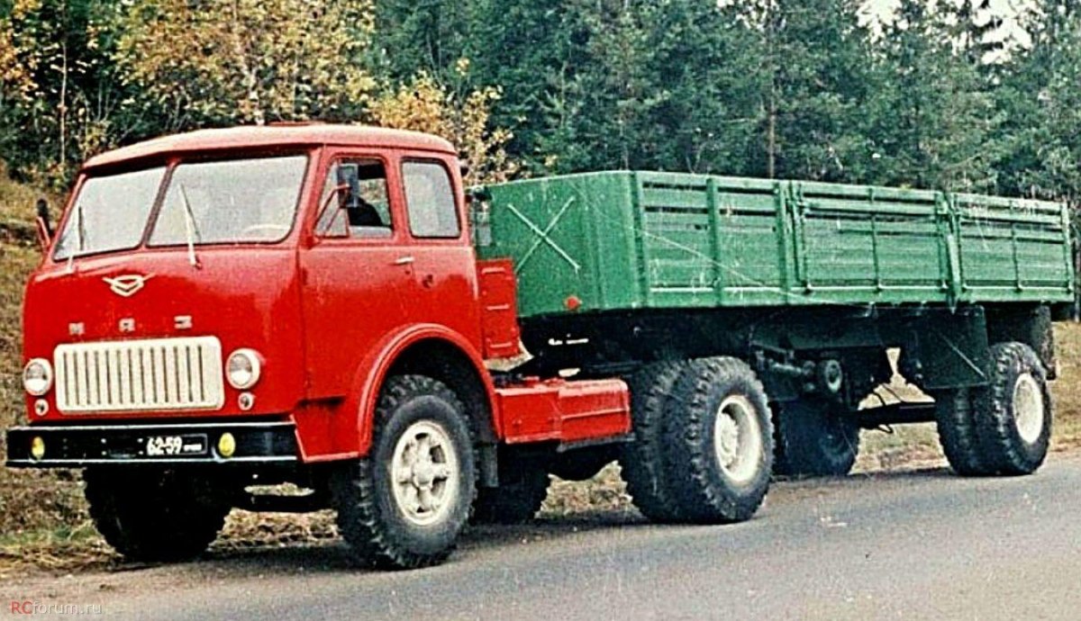 МАЗ 503 седельный тягач