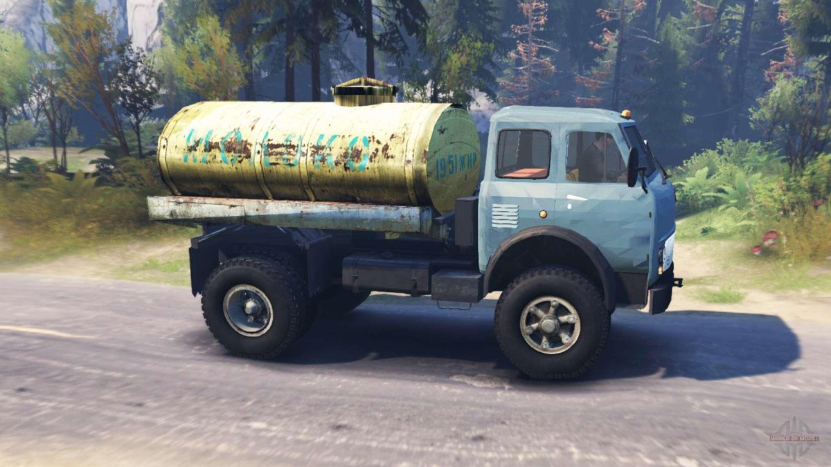 МАЗ 500 Spin Tires