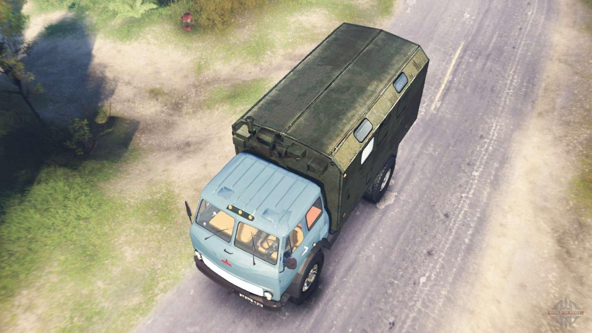 МАЗ 500 Spin Tires