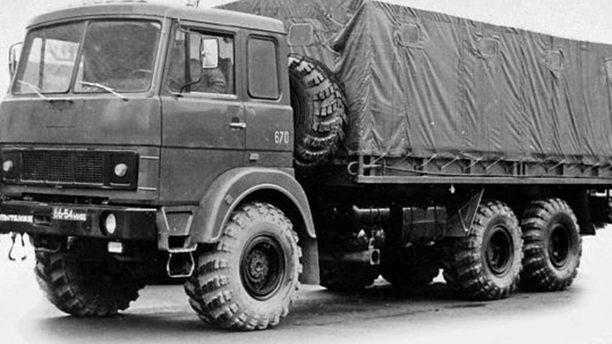 МАЗ-6317 опытный