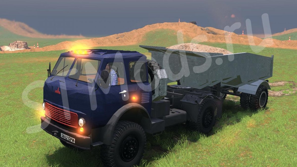 МАЗ 505 4х4 полноприводный