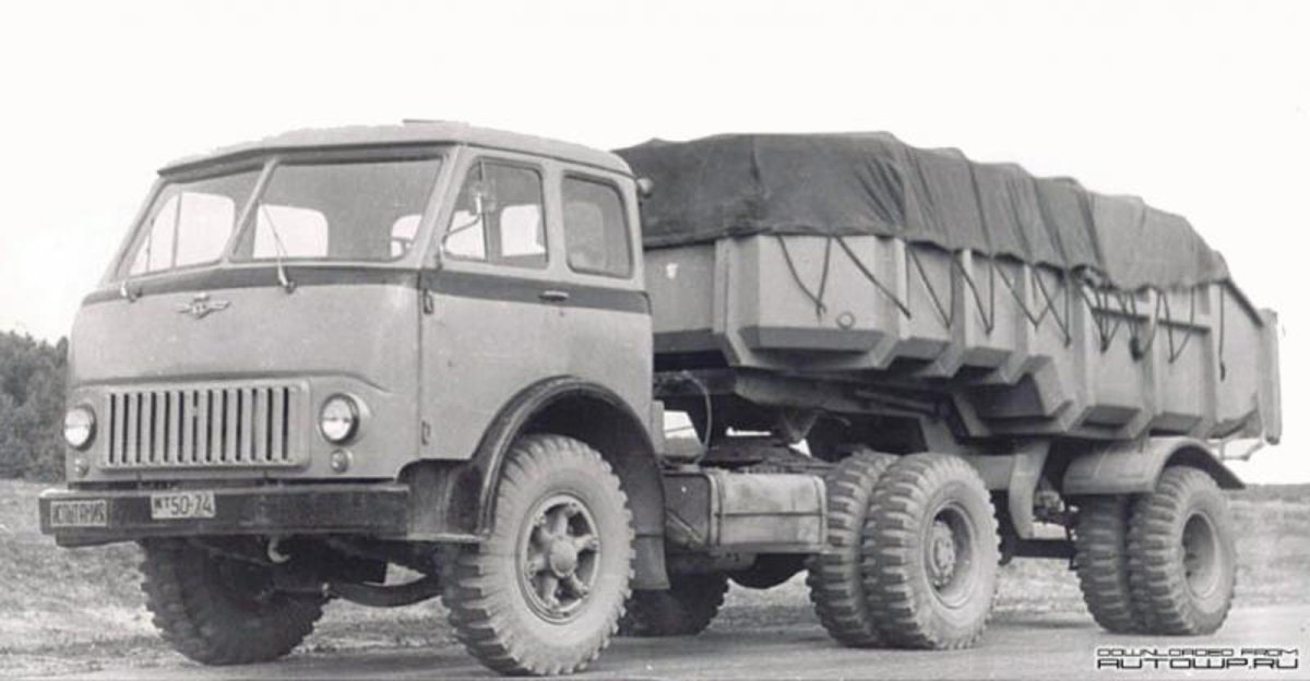 МАЗ 503 седельный тягач