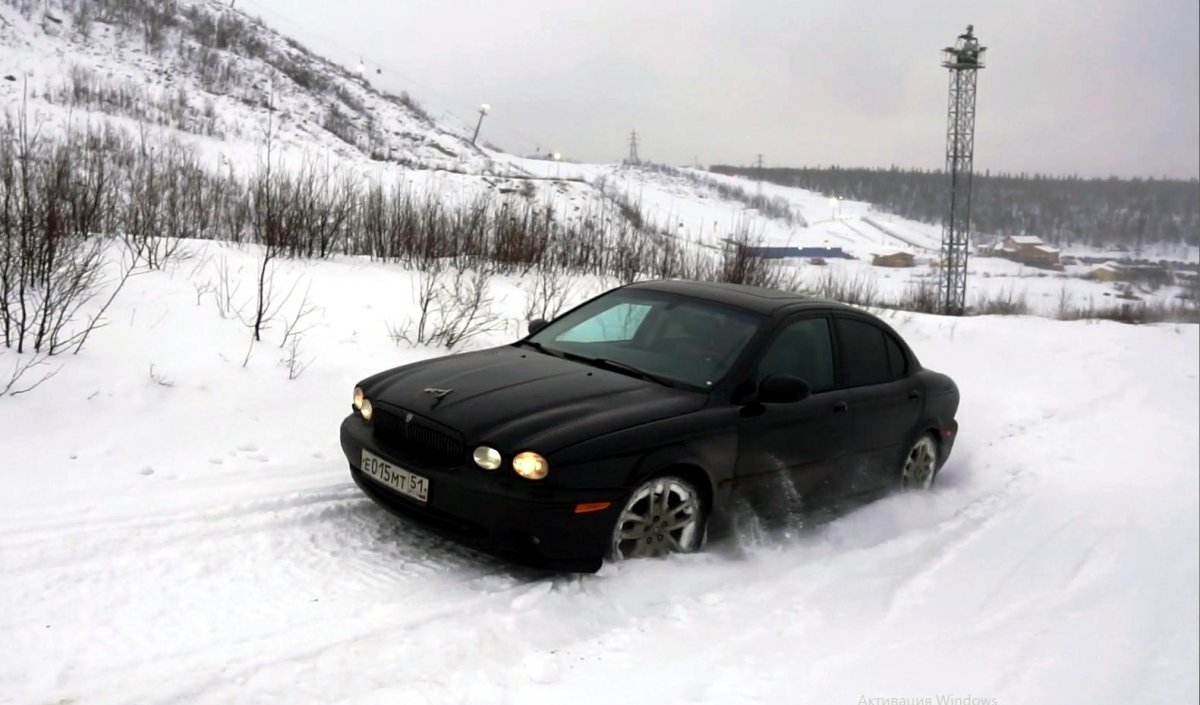 Ягуар s-Type дрифт