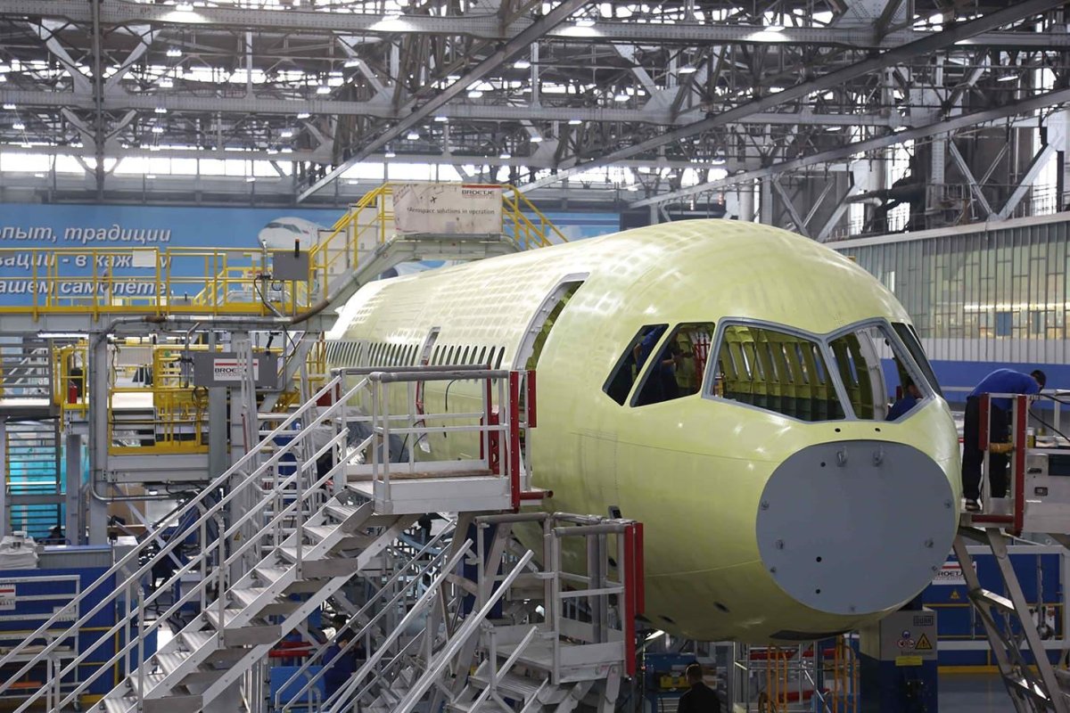 Фюзеляж самолета МС 21