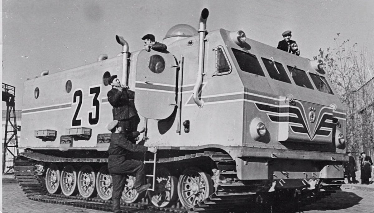 Харьковчанка 2 антарктический вездеход