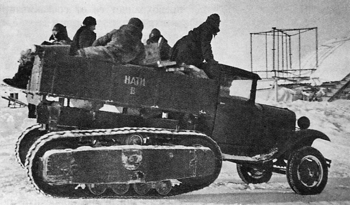 ЗИС 42 полугусеничный