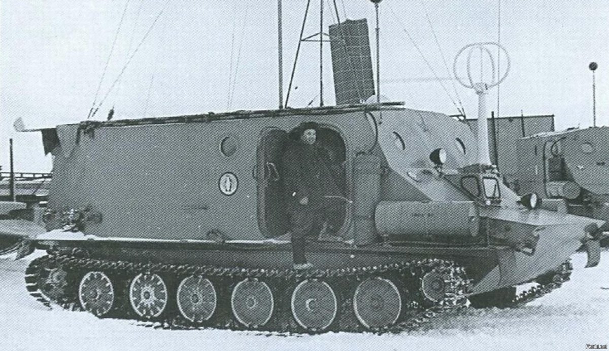 Вездеход для Антарктиды харьковчанка изделие 404с