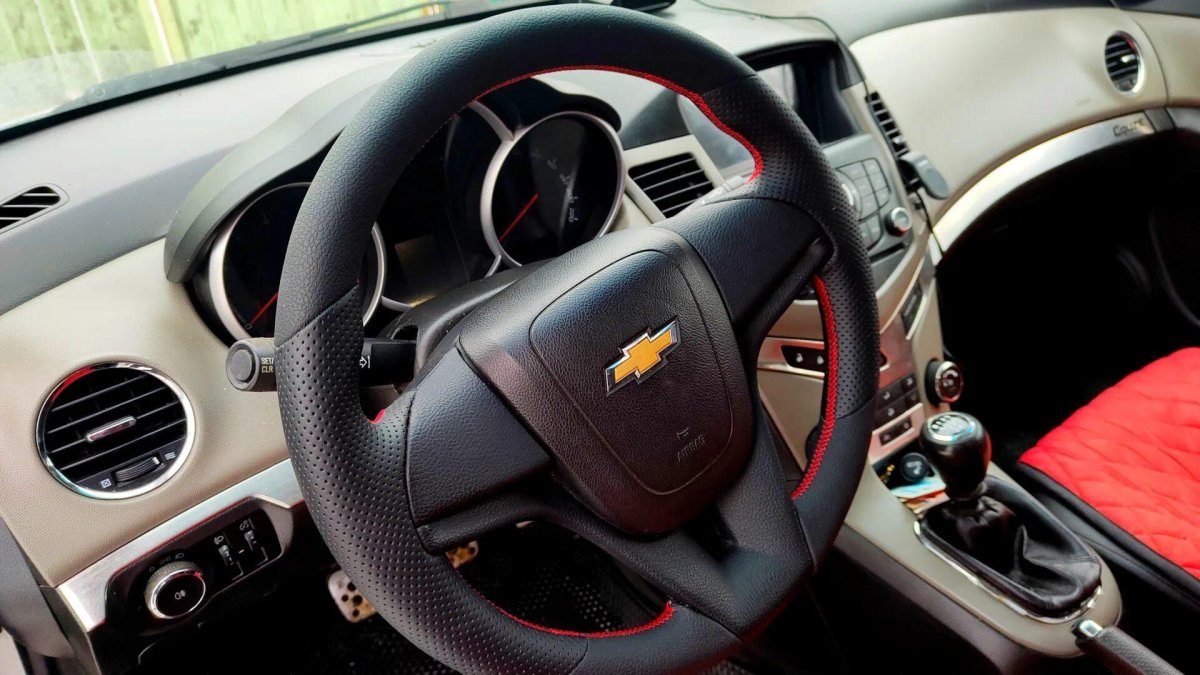 Кожаный руль