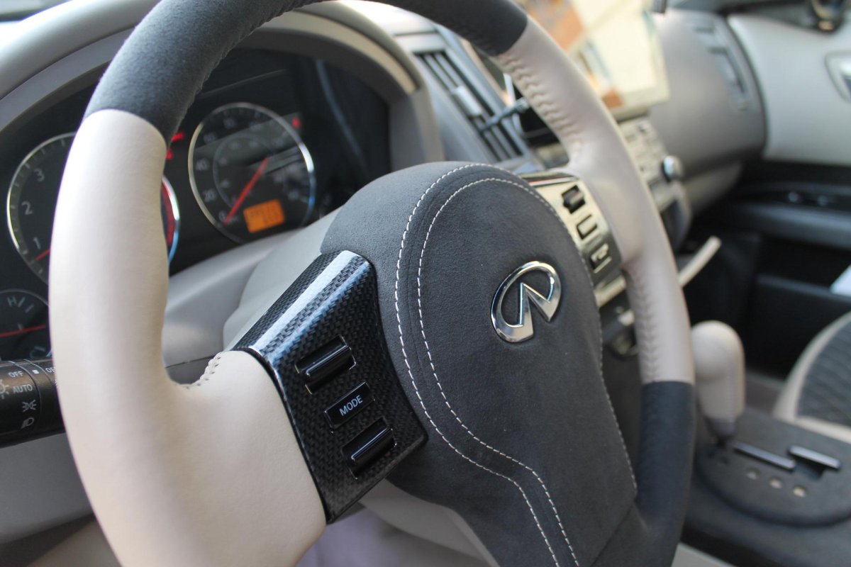 Infiniti ex25 кожаная Оплетка руля