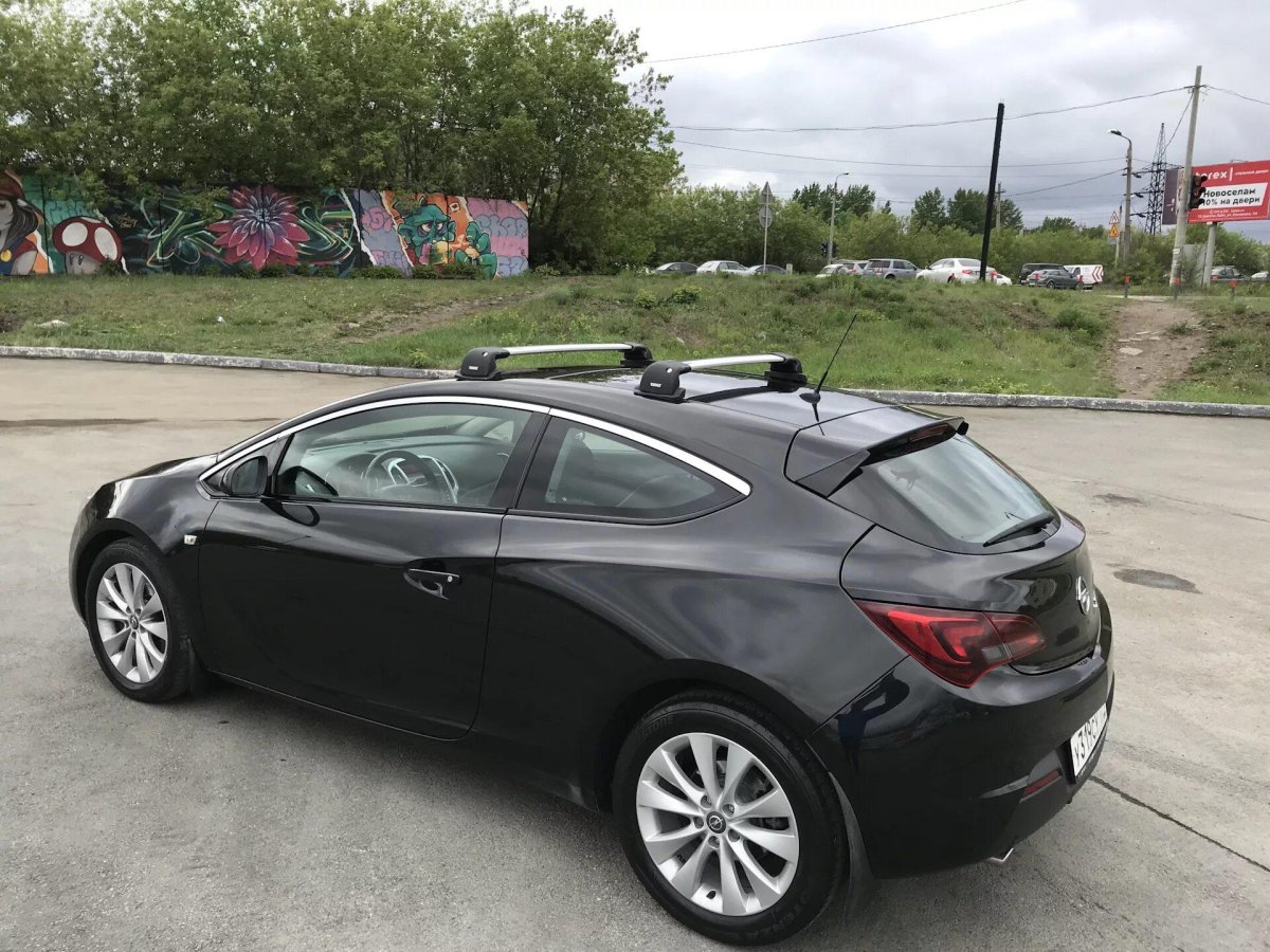 Рейлинги Опель Астра j GTC