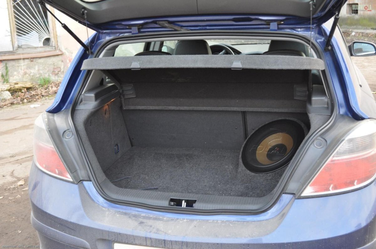 Опель Астра хэтчбек багажник