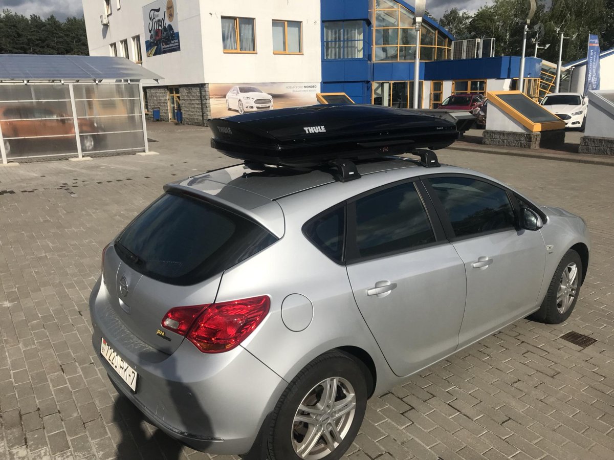 Рейлинги на Опель Астра j хэтчбек