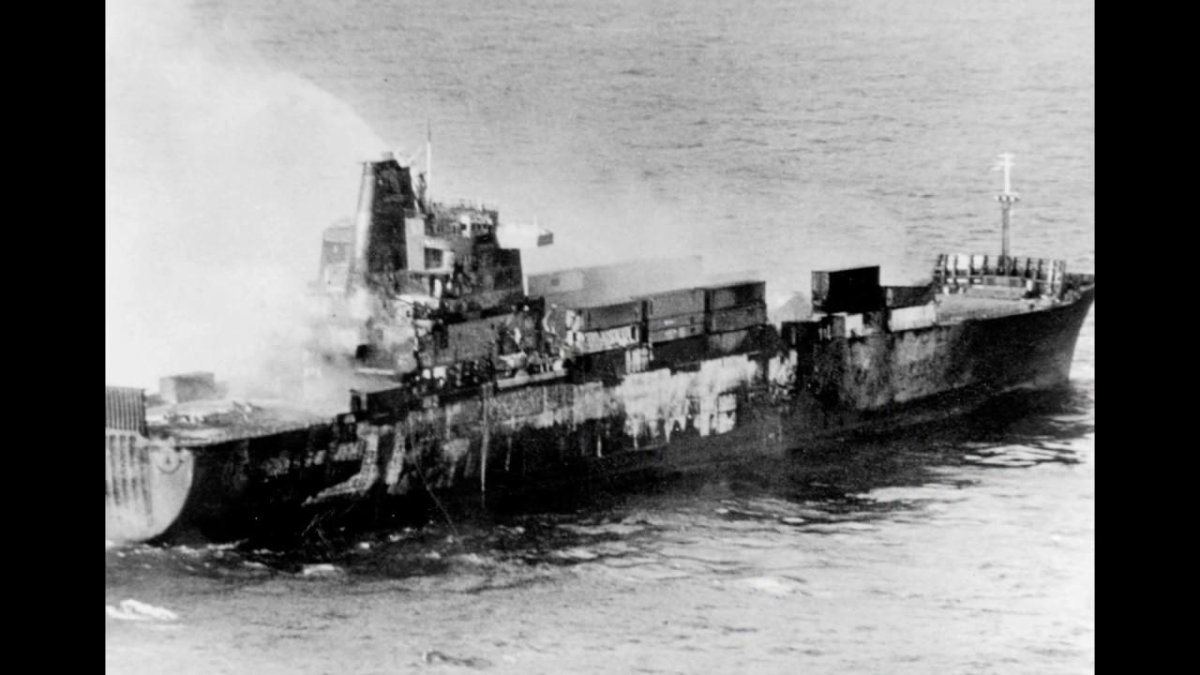 Контейнеровоз Атлантик конвейер